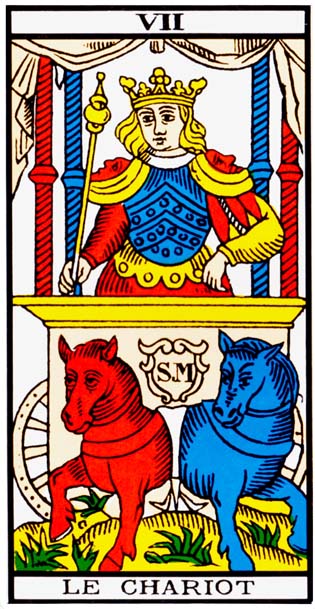Carte tarot 7 le chariot